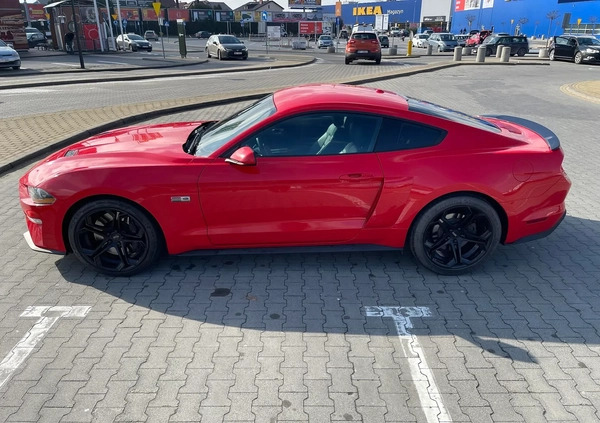 Ford Mustang cena 157300 przebieg: 19000, rok produkcji 2019 z Szczawno-Zdrój małe 497